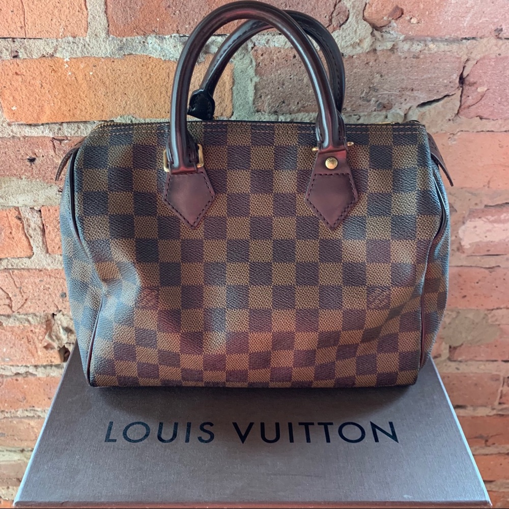 SOLD 💫 Louis Vuitton Speedy 25 Damier Ebene